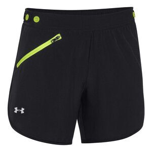UNDER ARMOUR UA Women's Fly Fast 5 Inch Shorts XS Running Fitted Lined Black B10